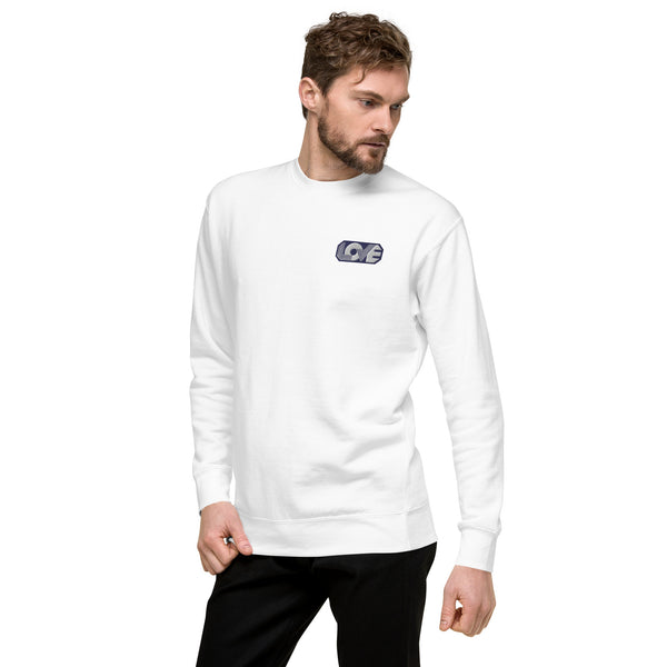 Men's "Love" Embroidered Premium Sweatshirt