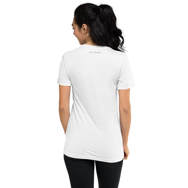 Women's "Love" Embroidered Short Sleeve T-shirt