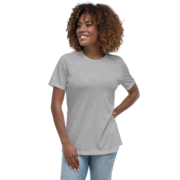 Women's "Love" Embroidered T-Shirt