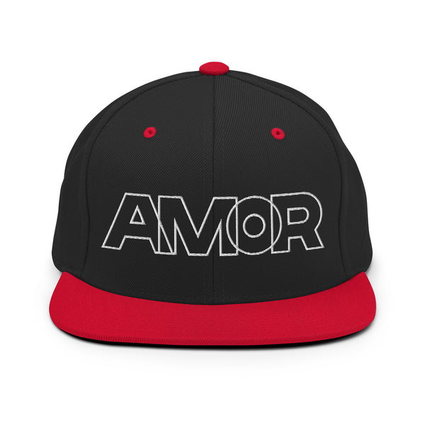 Men's "Love" Embroidered Snapback Hat