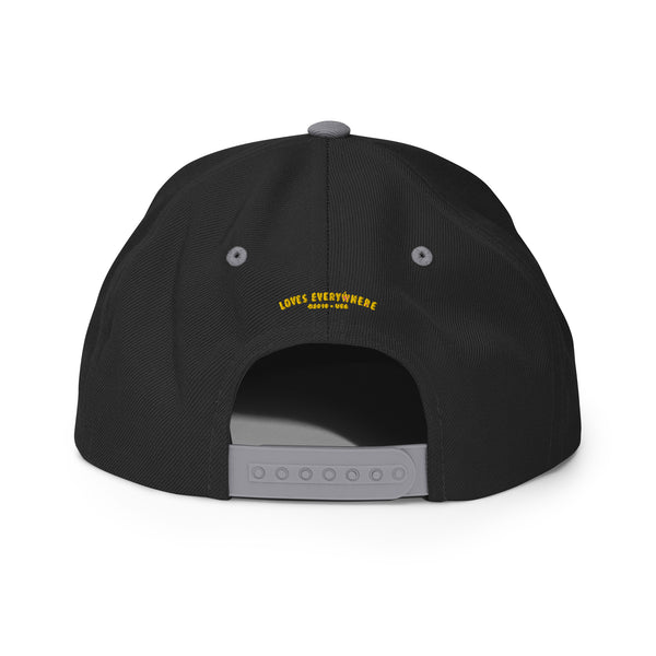 Men's "Love" Embroidered Snapback Hat