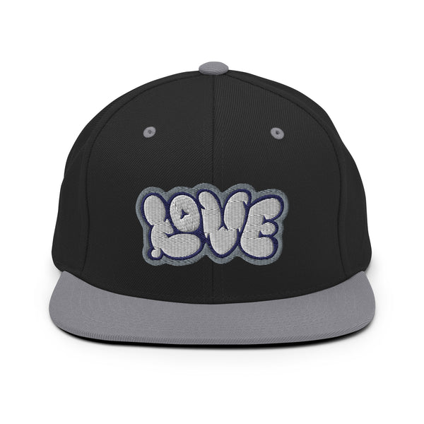 Men's "Love" Embroidered Snapback Hat