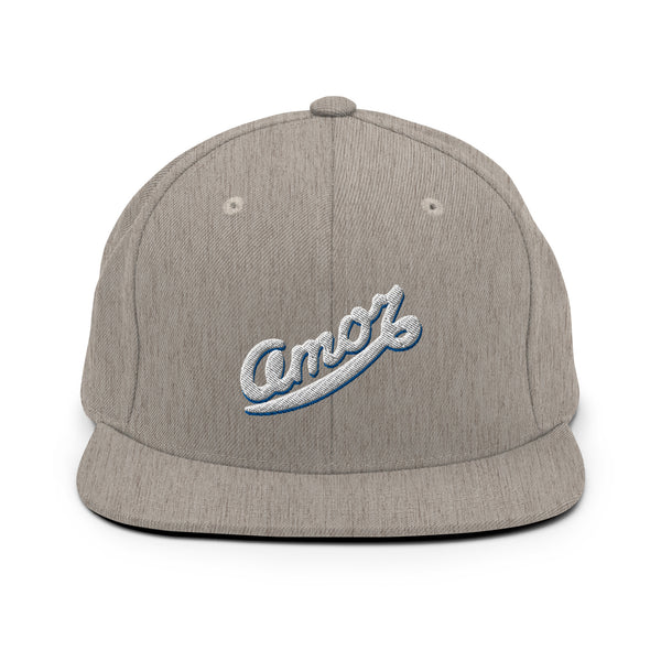 Men's "Love" Embroidered Snapback Hat