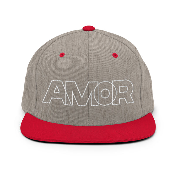 Men's "Love" Embroidered Snapback Hat