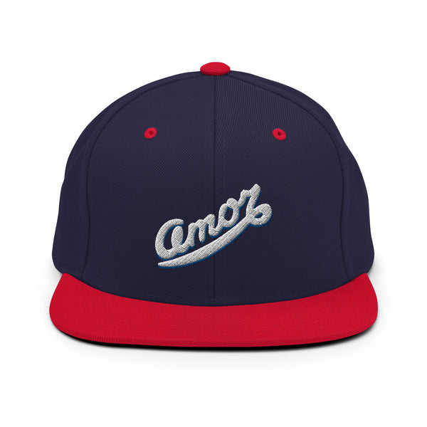 Men's "Love" Embroidered Snapback Hat