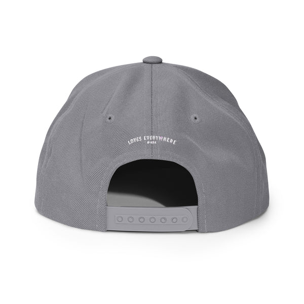 Men's "Love" Embroidered Snapback Hat