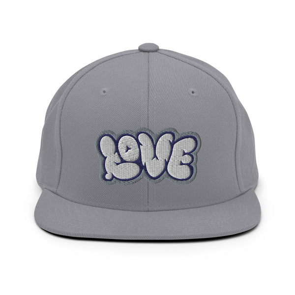 Men's "Love" Embroidered Snapback Hat