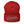 Charger l&#39;image dans la galerie, A women’s cuffed red beanie features a professionally embroidered, original “Amour” design by Christian Hat Company - Loves Everywhere
