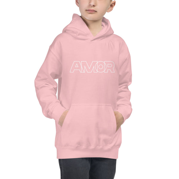 Boy's "Love" Printed Hoodie