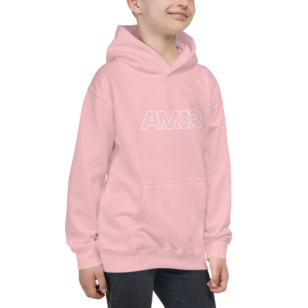 Boy's "Love" Printed Hoodie