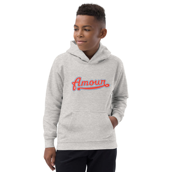 Boy's "Love" Printed Hoodie