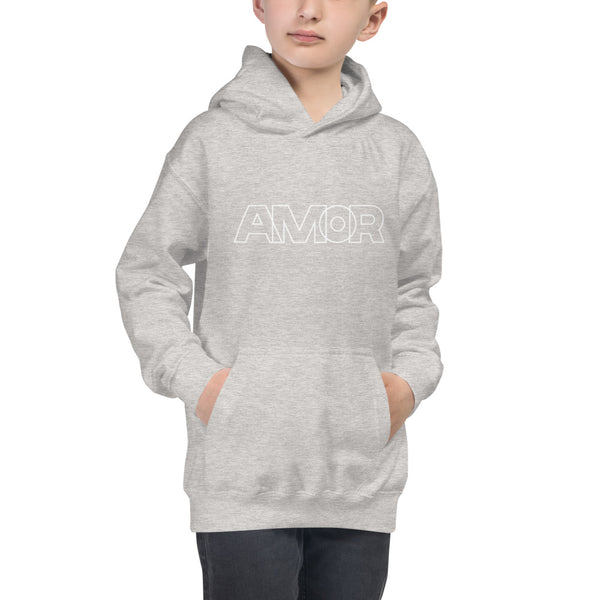 Boy's "Love" Printed Hoodie