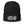 Load image into Gallery viewer, A men’s black beanie features a professionally embroidered, original “Love” design by Christian Clothing Brand - Loves Everywhere
