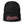 Charger l&#39;image dans la galerie, A woman’s knit, black beanie features a professionally embroidered, original “Love” design by Christian Hat Company - Loves Everywhere
