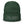 Load image into Gallery viewer, A men’s dark green beanie features a professionally embroidered, original “Love” design by Christian Clothing Brand - Loves Everywhere
