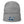 Charger l&#39;image dans la galerie, A woman’s knit, grey beanie features a professionally embroidered, original “Love” design by Christian Hat Company - Loves Everywhere
