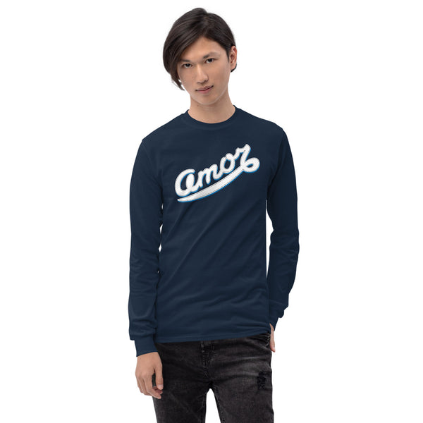 Men's "Love" Printed Long Sleeve Shirt