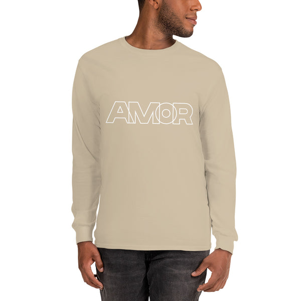 Men's "Love" Printed Long Sleeve Shirt