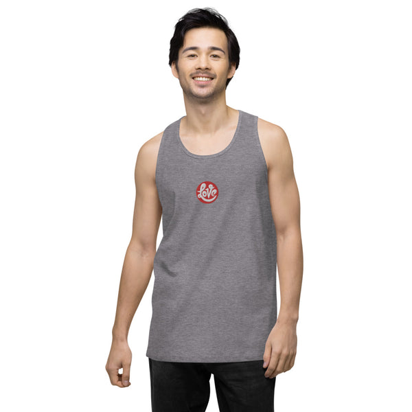 Men’s "Love" Embroidered Tank Top