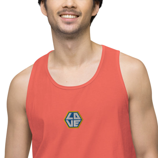 Men’s "Love" Embroidered Tank Top