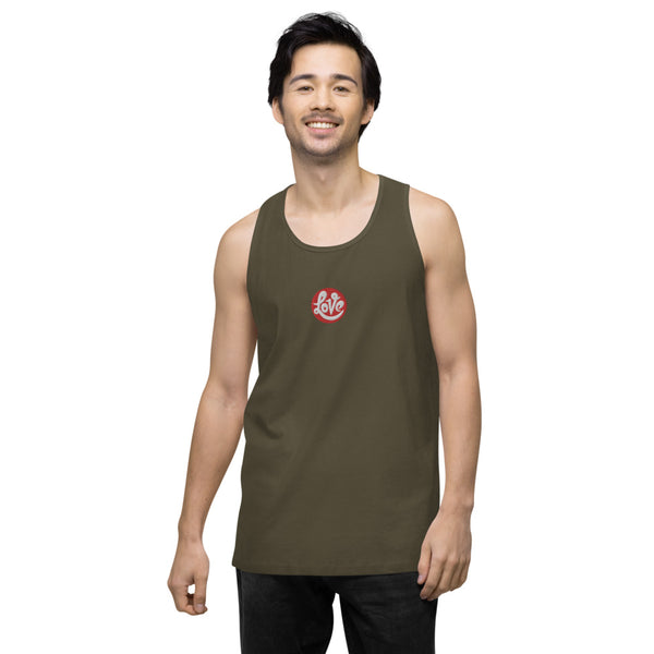 Men’s "Love" Embroidered Tank Top