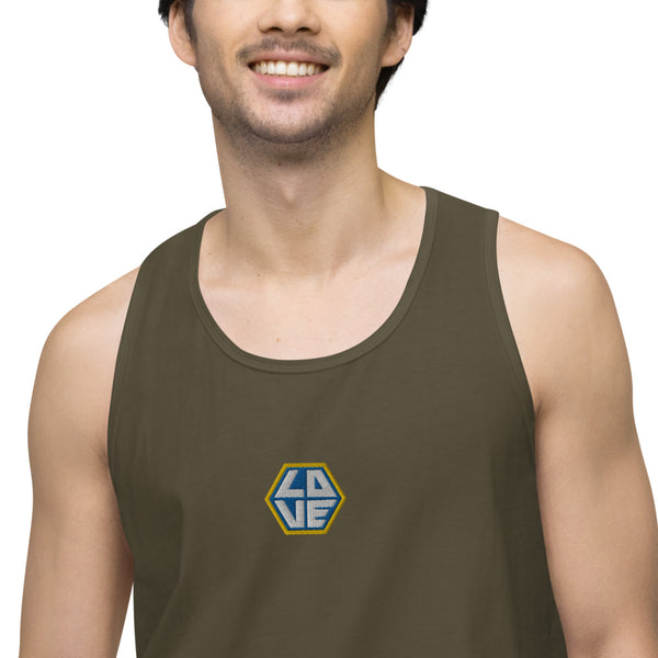 Men’s "Love" Embroidered Tank Top