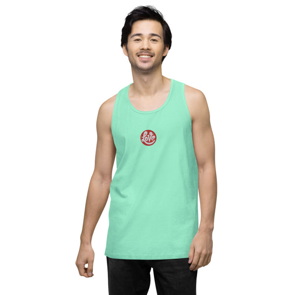 Men’s "Love" Embroidered Tank Top