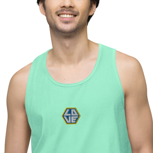 Men’s "Love" Embroidered Tank Top