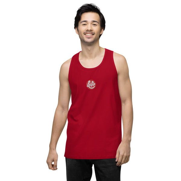 Men’s "Love" Embroidered Tank Top