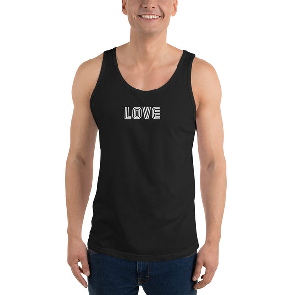 Men’s "Love" Embroidered Tank Top