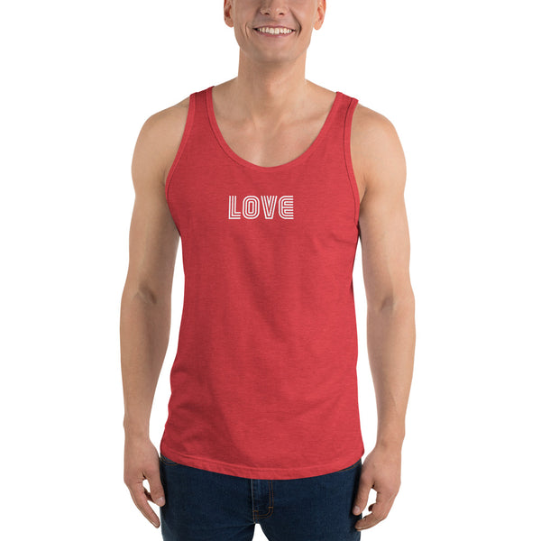 Men’s "Love" Embroidered Tank Top