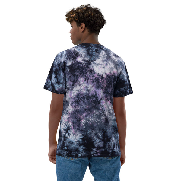 Men's "Love" Embroidered Tie-Dye Tee