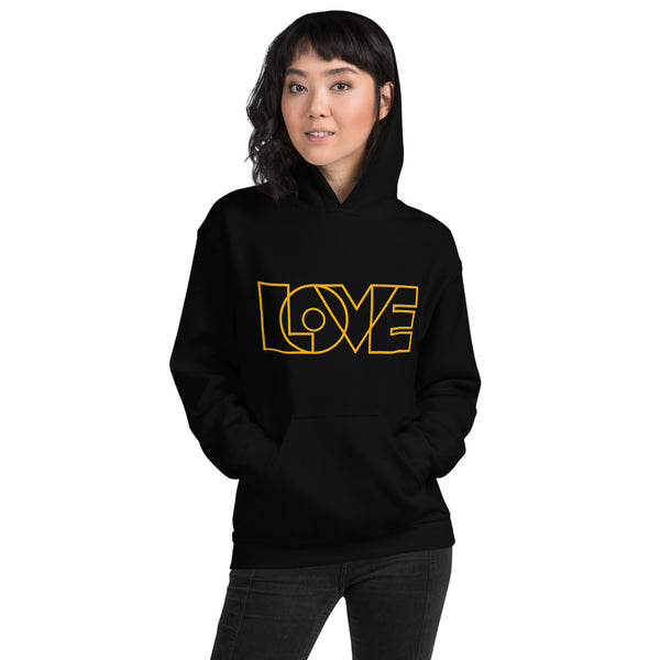 Women's "Love" Printed Hoodie