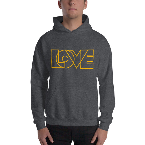 Men's "Love" Printed Hoodie