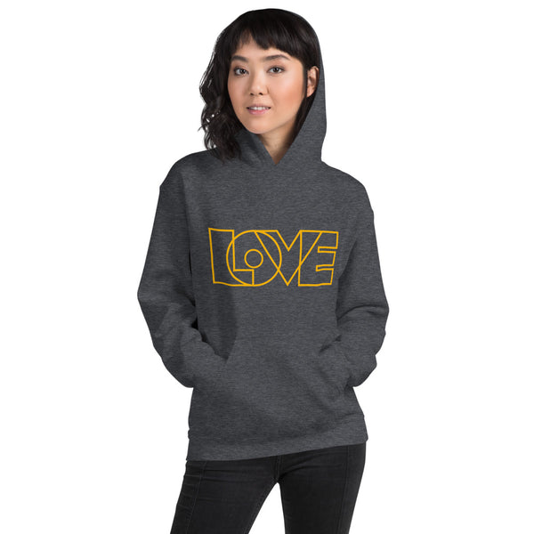 Women's "Love" Printed Hoodie