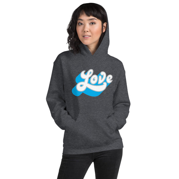 Women's "Love" Printed Hoodie