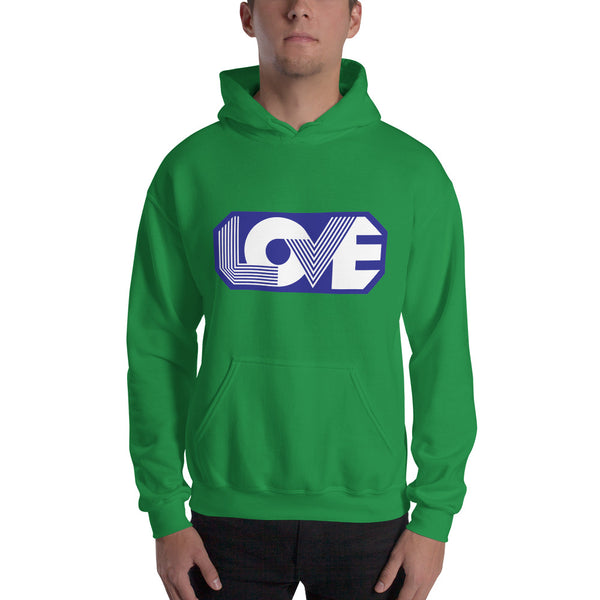 Men's "Love" Printed Hoodie