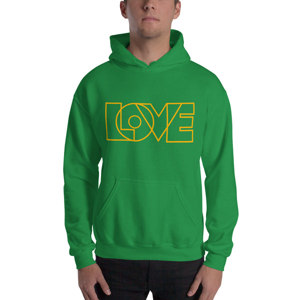 Men's "Love" Printed Hoodie