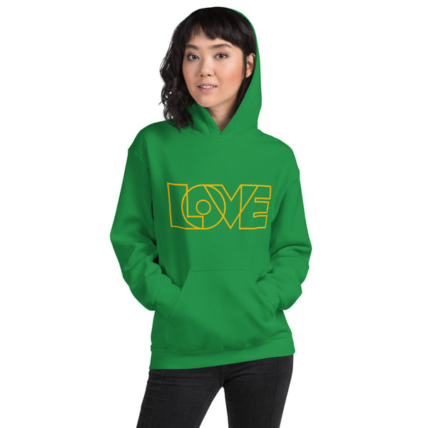 Women's "Love" Printed Hoodie