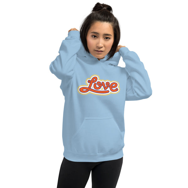 Women's "Love" Printed Hoodie