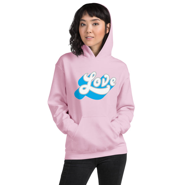 Women's "Love" Printed Hoodie