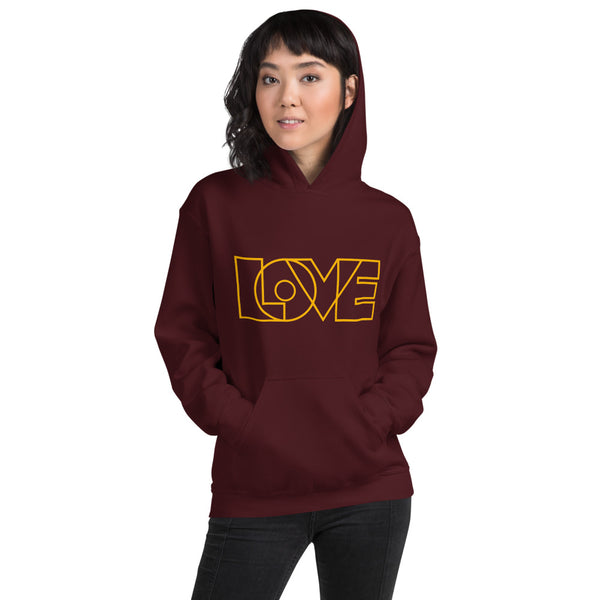 Women's "Love" Printed Hoodie