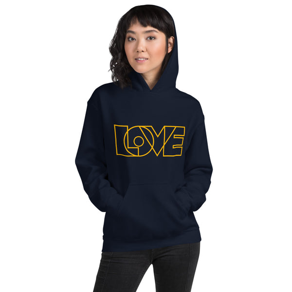 Women's "Love" Printed Hoodie