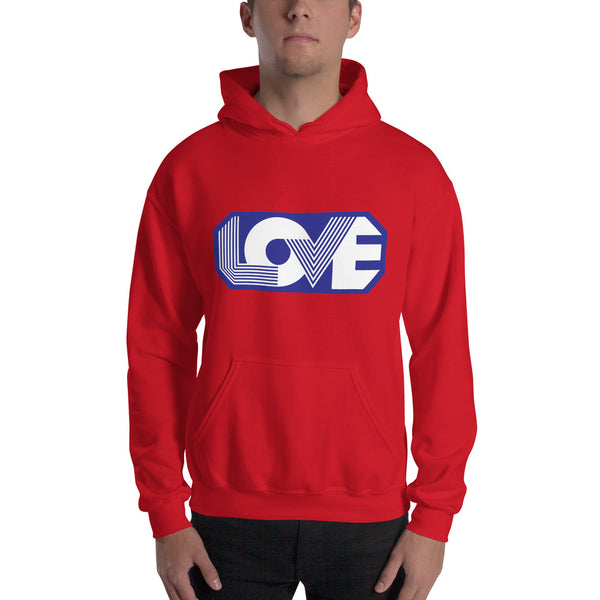 Men's "Love" Printed Hoodie