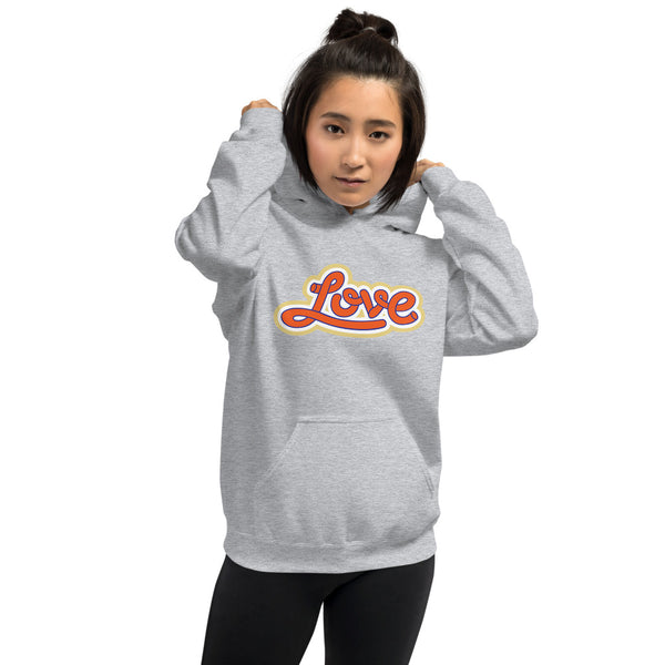 Women's "Love" Printed Hoodie