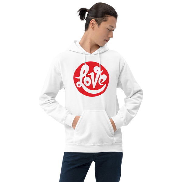 Men's "Love" Printed Hoodie