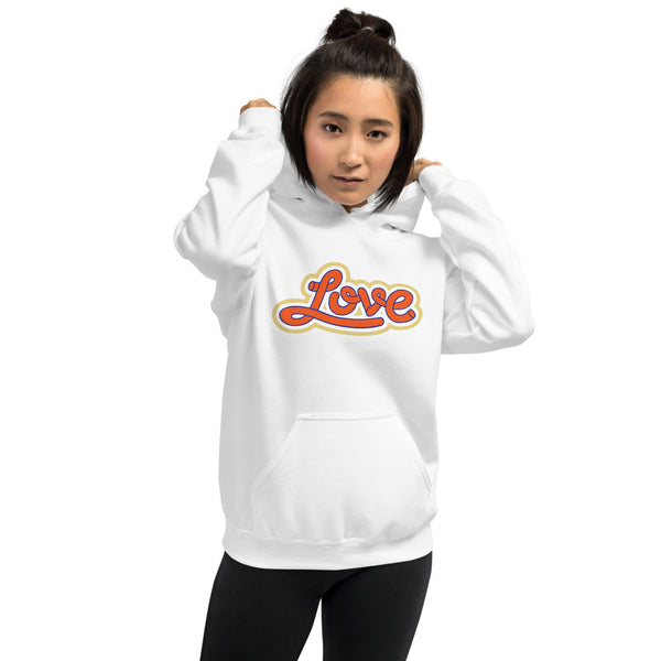 Women's "Love" Printed Hoodie