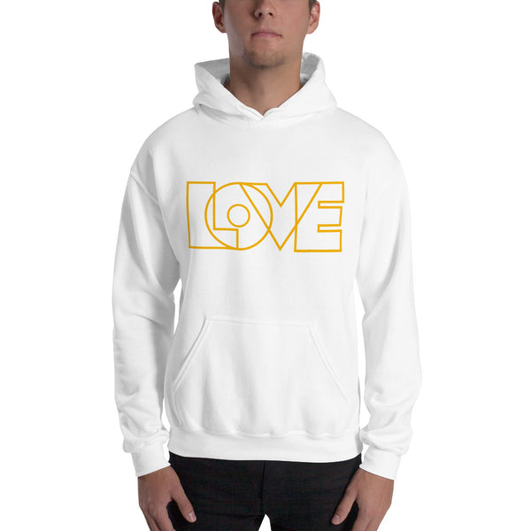 Men's "Love" Printed Hoodie