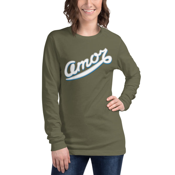 Women's "Love" Printed Long Sleeve Shirt