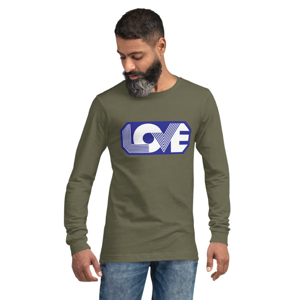 Men's "Love" Printed Long Sleeve T-Shirt